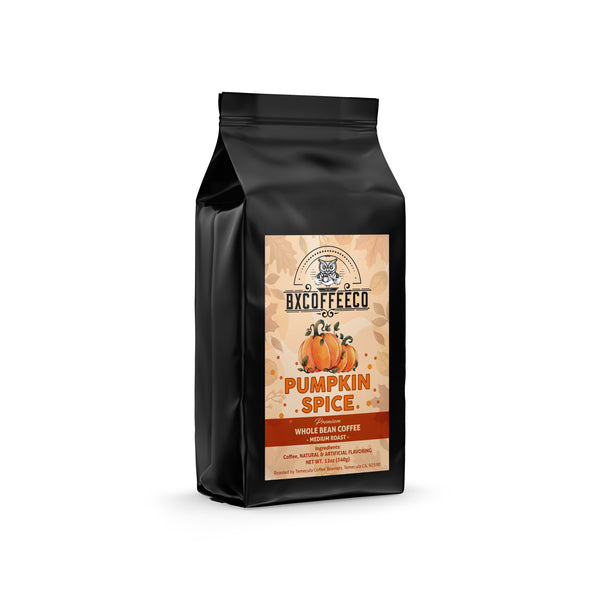 BxCoffeeCo: Pumkin spice coffee: 12 oz Premium coffee medium roast